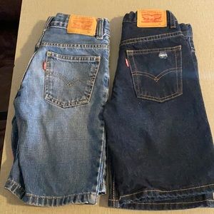 2 pairs of Boys Levi’s  505 Jeans 7 Regular